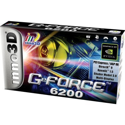 Childrens Toyshop  Computer : Inno3D Geforce 6200 AGP 256MB DVI TV-out DDR2 64Bit Memory Vista Ready