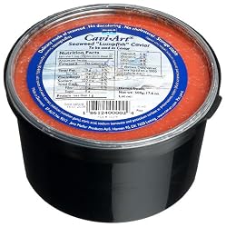 Cavi-Art Red Lumpfish Caviar, 17.6-Ounce Tub