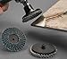 Flap Discs 60 Grit 10 Pieces 2'' -Quick Change Grinding Wheels - For Rotary Tools, Die Grinder, Drill, Blending And Finishing Applications, By Katzco.