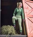 Ladies Sigma Cotton Knee Patch Riding Breeches