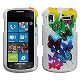 Butterfly Garden (Sparkle) Phone Protector Cover for SAMSUNG i917 (Focus)