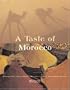 A Taste Of Morocco