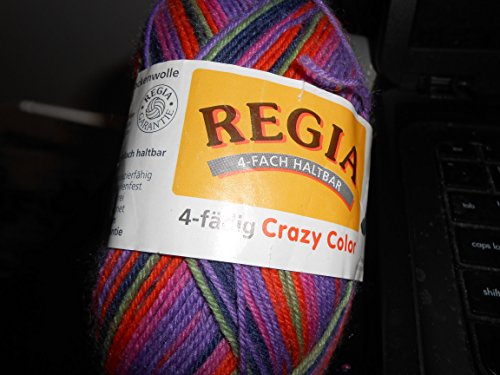 Regia 4 Ply Wool Crazy Ocean Color 5447 Yarn