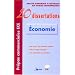 20 dissertations d'�conomie
