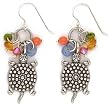 Deborah Sparshott's "Turtle Bay" Charm Earrings By Desert Heart - Sterling Silver Earwires