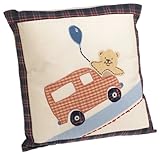 Sumersault Teddy Trucks Decorative Cushion