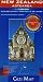 New Zealand Geographical Map (English, Spanish, French and German Edition)