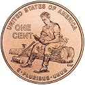 2009 D Lincoln Formative Years Penny Roll SECOND DESIGN