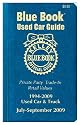 Kelley Blue Book Used Car Guide, July-September 2009, 10-Copy Prepack