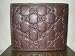 Brown Trifold Gucci Guccissima Wallet