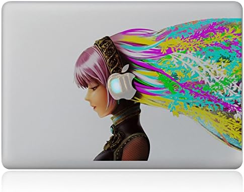 DallowayCabin High Quality Vinyl Flowers&amp;Cage/Man on The Elephant/Lovely Cats/Dancing Woman/Urban Colours/Street Graffiti/Cartoon Girl for Apple Macbook/Macbook Air/Macbook Pro 11"/13"/15"
