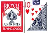 Bicycle JUMBO INDEX Poker Playing Cards - 12 packs