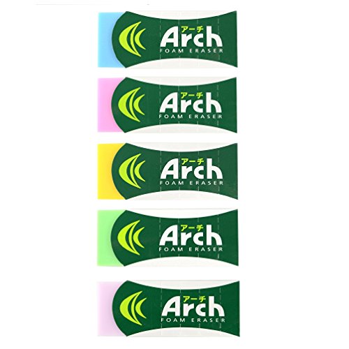 サクラクレパス アーチ消しゴム100 カラー RAF100-5Pカラー 5個入 サクラクレパス アーチ消しゴム100 カラー RAF100-5Pカラー 5個入