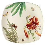 Spode Floral Haven Square Plate