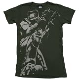 HALO 3 SPARTAN POSTERIZED 2-Sided Heather Green Soft Cotton Tee Licensed at Blue Devil Clothing