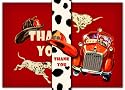 Dolce Mia Firefighter Thank You Card - Pack of 10