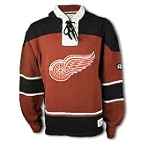 Detroit Red Wings "Home Lace" Hooded Sweatshirt - Large