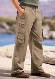 Boulder Creek Big & Tall Side Elastic Ranger Cargo Pants