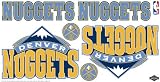 Skinit NBA Denver Nuggets Skinit Car Decals Medium - 49-by-25-Inch