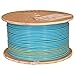 Control Cable Riser: 22/2(Shielded) Data + 18/2 Power, Stranded Bare Copper Conductors, Teal with Yellow Stripe, 1000ft Spool