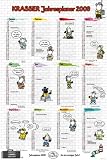 Poster Sheepworld Krasser Jahresplaner Kalender 2009 Planer Wandkalender Schaf Schäfchen Schafe - Maxiposter - Größe 61 x 91,5 cm