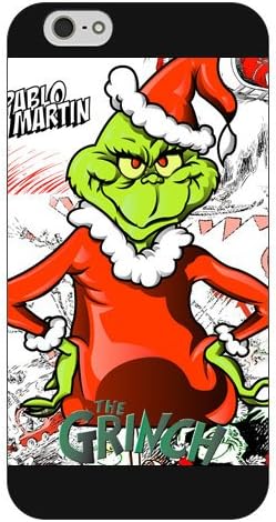 iPhone 6 plus 5.5" case, Customize Factory Comedy Movie The Grinch Hard Frosted Black iPhone 6s plus 5.5" Case Neverfade Scratchproof Ametabolic case