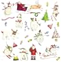 RoomMates RMK1182SCS Winter Holiday Peel & Stick Wall Decals
