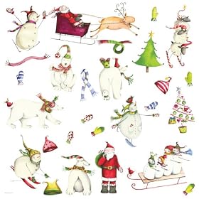 RoomMates RMK1182SCS Winter Holiday Peel & Stick Wall Decals