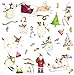 RoomMates Winter Holiday Peel and Stick Wall Decals
