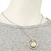 Oakland Athletics 3D Baseball Heart Pendant Necklace
