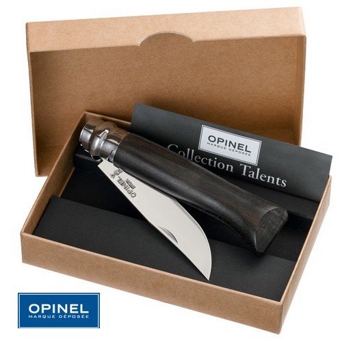 Opinel-Couteau Opinel N° 8 Tradition Chic - Manche Ebene 11 cm + Coffret