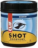 Clif Shot Dietary Supplement, Recovery Protein Enhanced Drink, French Vanilla, 2.13-Pound Plastic Jar