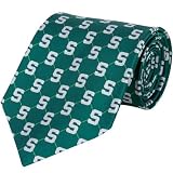 Michigan State Spartans Woven 1 Tie