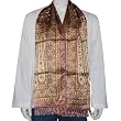Women Fashion Printed Silk Scarf 22 X 72 Inches