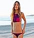 Flymall Retro High Neck Halter Bikini Set Swimsuit (S)