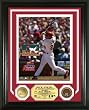 Rick Ankiel St. Louis Cardinals - Comeback Kid - Photomint with 24KT Gold and Infield Dirt Coins
