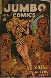 Jumbo Comics - Sheena Jungle Queen in "Killers of the Crypt" (April 1951 Good Girl Art) (No. 145)