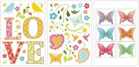 Lot 26 Studio ADD-HERES Wall Decals, Love Garden by Lot 26