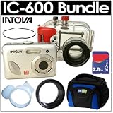 51SF5jsiTdL. SL160  Intova IC600 6MP Digital Camera With Waterproof Underwater Housing with 2GB accessory Kit
