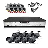 Zmodo PKD-DK0865-500GB H.264 Internet & 3G Phone Accessible 8-Channel DVR with 8 Night Vision Cameras and 500 GB HD