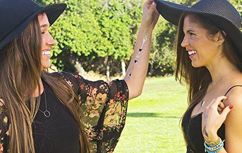 Festival-Flash-Temporary-Tattoos-Stylish-Chic-Tattoo-Jewelry-29-Metallic-Tattoos-Gold-Silver-Turquoise-Long-Lasting-Formula-Perfect-festival-gear-for-Burning-Man-Costumes-EDC-Penelope