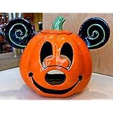 Disney Mickey Mouse Halloween Pumpkin Candle Holder