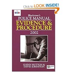 Evidence and Procedure (Blackstone's Police Manuals)