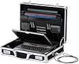 Vaultz Locking Laptop Case, Black (VZ01216)