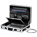 Vaultz Locking Laptop Case, Black (VZ01216)