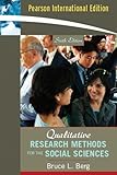 Qualitative research methods for the social sciences