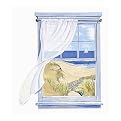 Seaside Window Mural - Small