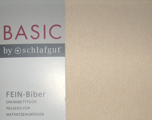 SCHLAFGUT Fein-Biber Spannbettlaken,