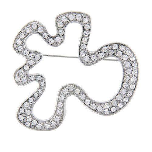 Abstract Pin Brooch