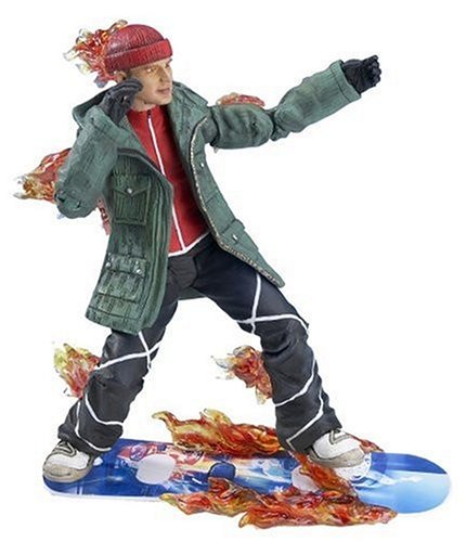  Fantastic 4 Series III 6" Figure: Human Torch with Light Up